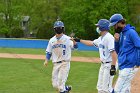 Baseball vs CGA  Wheaton College Baseball vs Coast Guard Academy during game two of the NEWMAC semi-finals playoffs. - (Photo by Keith Nordstrom) : Wheaton, baseball, NEWMAC